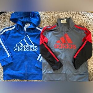LIKE NEW Adidas Kids' Track Jackets